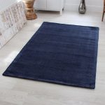 navy blue rug custom sizes are available on request with stocked sizes in small LMQBSNV