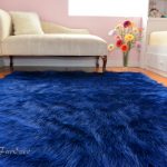 navy blue rug navy blue rich luxurious shaggy rectangle area rug nonslip WNIHRED