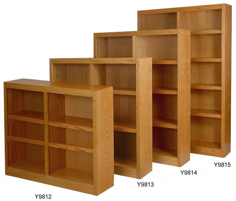 oak bookcase ... oak veneer 48 KYYQOYE