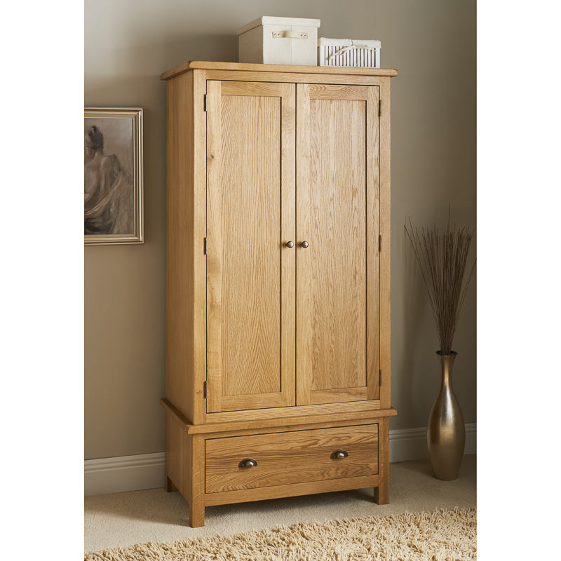 oak wardrobe 319202-wiltshire-double-wardrobe WSTVZSH