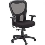 office chairs tempur-pedic ergonomic mesh mid-back office chair, black (tp9000) PFABMNV