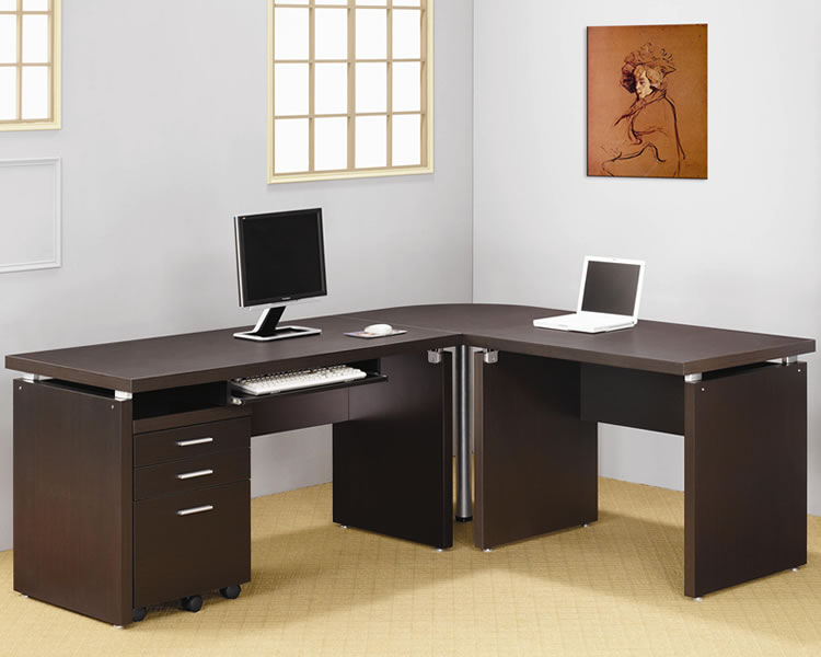office desk furniture contemporary l-shape office desk EIOAKMZ
