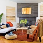orange rugs for living room beachy boho interiors XHEGZID