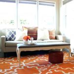 orange rugs for living room orange bedroom rug beige and orange RSIRWVV