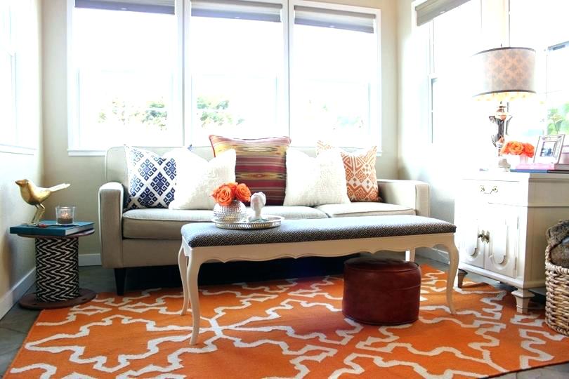 orange rugs for living room orange bedroom rug beige and orange RSIRWVV