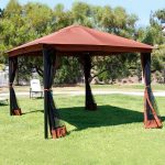 outdoor canopy 10u0027 x 12u0027 outdoor backyard regency patio canopy gazebo tent, with MDFQNSH