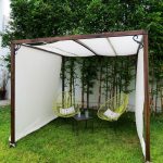 outdoor canopy diy privacy screen and canopy define your outdoor space, establish privacy, MAKZQVI
