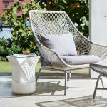 outdoor chair huron outdoor large lounge chair + cushion | west elm NNRKAJZ