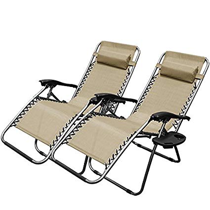 outdoor lounge chairs xtremepowerus zero gravity chair adjustable reclining chair pool patio outdoor XHZEKKO