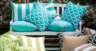 outdoor pillows coral coast lakeside 20 x 20 in. outdoor throw pillows - UKADMMK