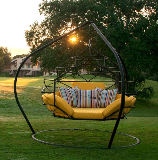 outdoor swings the hanging lounger by kodama zome outdoor swing bed / lounge NYYEURN