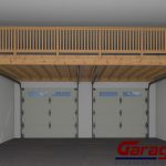 overhead garage storage accessories add overhead garage storage combo kit ESDGLRW