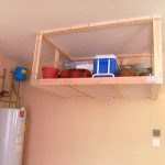 overhead garage storage shelf video | diy HXNWWML