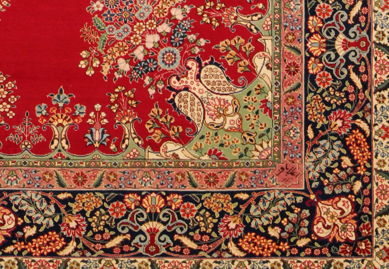 persian rugs signature of alabaph XTZYBCQ