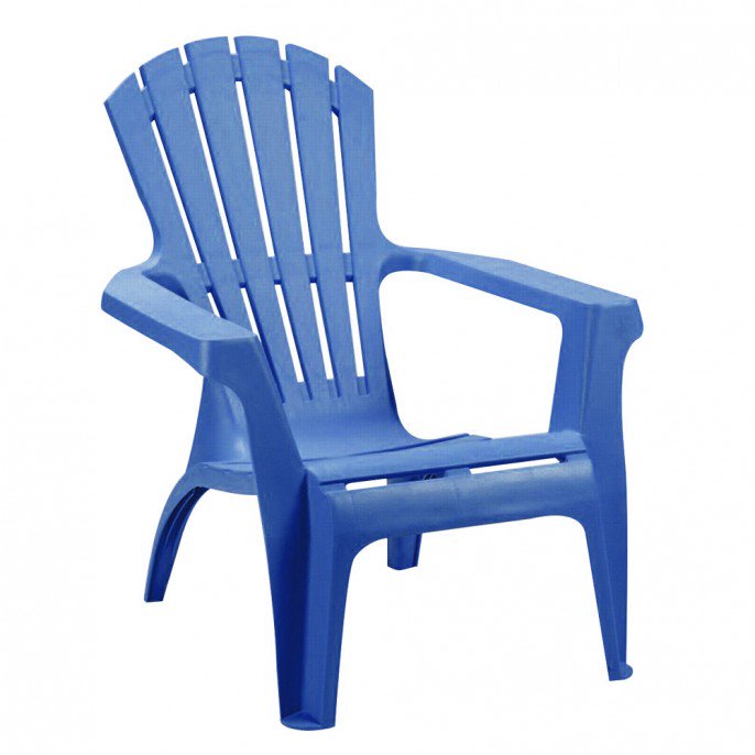 plastic garden chairs panama summer garden chair - blue | poundstretcher LGCICFY
