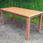plastic garden table thames garden table | synthetic wood | recycled plastic UJJUTIS