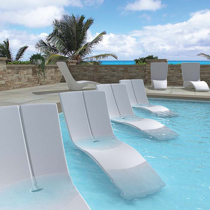 pool furniture patio curve chaise lounge OCVLJBL