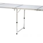 portable folding table portable adjustable lightweight quad size aluminum folding table by  trademark DPLJFOT