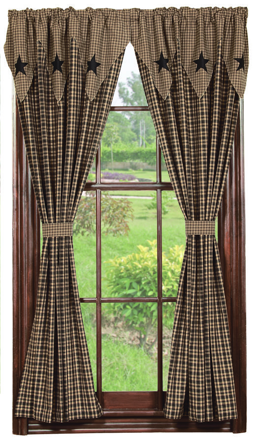 primitive curtains drapes window treatments | ... treatments i am interested in trying XTQLWTB