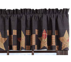 primitive curtains straight valances CMGNULR