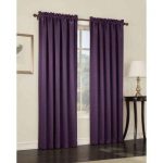 purple curtains gregory room darkening pole top curtain panel YSOSCPA