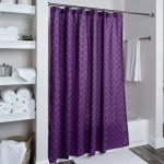 purple curtains rizzy home moroccan shower curtain in purple HWUHQEB