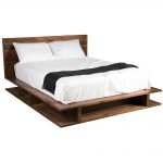 queen bed frame bina bonnie king bed- rustic reclaimed wood platform bed frame DHUVPON