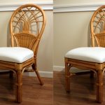rattan dining chairs rattan dining side chairs - jupiter set of 2 MEGAAKS
