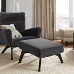 reading chair and ottoman boden chair and ottoman in vorto graphite. IVKBTLJ