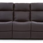 robert recliner sofa set (chocolate brown leatherette) (chocolate brown,  leatherette ECKKSUK