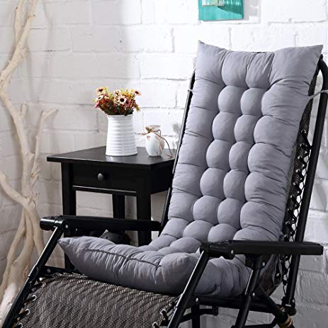 rocking chair cushions amazon.com: souarts microfiber comfortable non slip twill rocking chair  cushions ILDXPRU