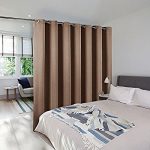 room divider curtain screen partitions - nicetown blackout room divider TLHMXGV