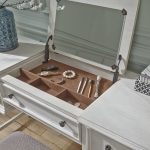 rosecliff heights trenton vanity desk with mirror u0026 reviews | wayfair YKJISMY