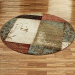 round area rugs impression leaf round rug XPQQFII