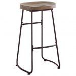 rustic bar stools dining chairs and bar stools rustic bar stool with saddle seat OKOGDQN