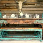 rustic furniture agave rustic dining table for 6 SSEDOUT
