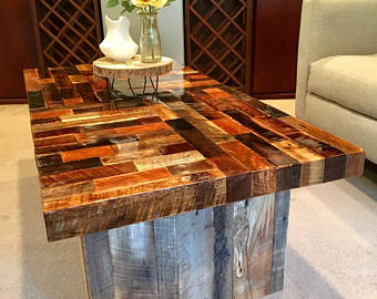 rustic furniture reclaimed wood coffee table, rustic ... EFOQQVD