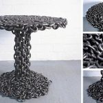 scrap metal furniture: incredible industrial art u0026 design MHFDZZS