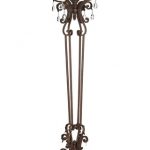 seville collection iron torchiere floor lamp JWYGWCY