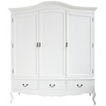 shabby chic wardrobe juliette shabby chic white bed / single (3ft), double (4ft6) or TVBRUHJ