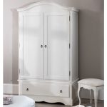 shabby chic wardrobe romance shabby chic white double wardrobe / 1 drawer 2 door MSYWKIA