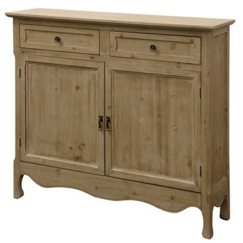 sideboard cabinet pine wood 2-door cabinet BTMVVDV