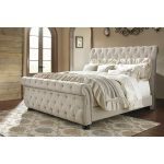 sleigh beds althea upholstered sleigh bed IDYNWXW