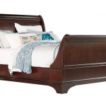 sleigh beds whitmore cherry 4 pc queen sleigh bed YYVNTLL