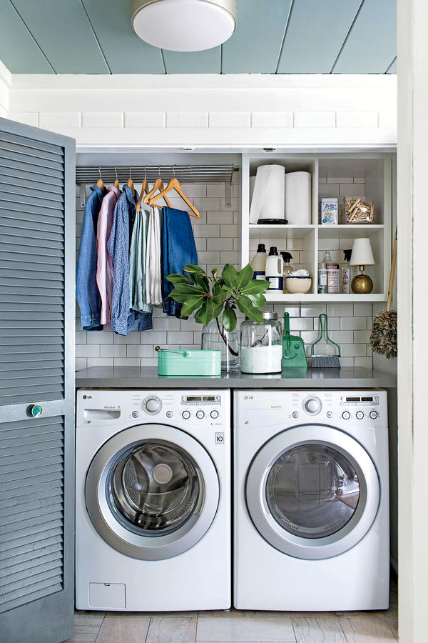 small laundry room ideas (image credit: southern living) AGBTMRP