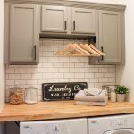 small laundry room ideas super simple laundry wall makeover XTUGFQL
