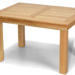 small table constance oak 125 cm dining table ideal for smaller ... AUJFRWM