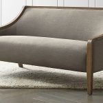 sofa settee bryn settee | crate and barrel HETDOWI