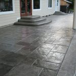 stamped concrete large grey ashlar slate YCZKNOQ