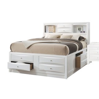 storage beds with drawers acme furniture ireland white bed with storage (3 options available) YNRVDFR